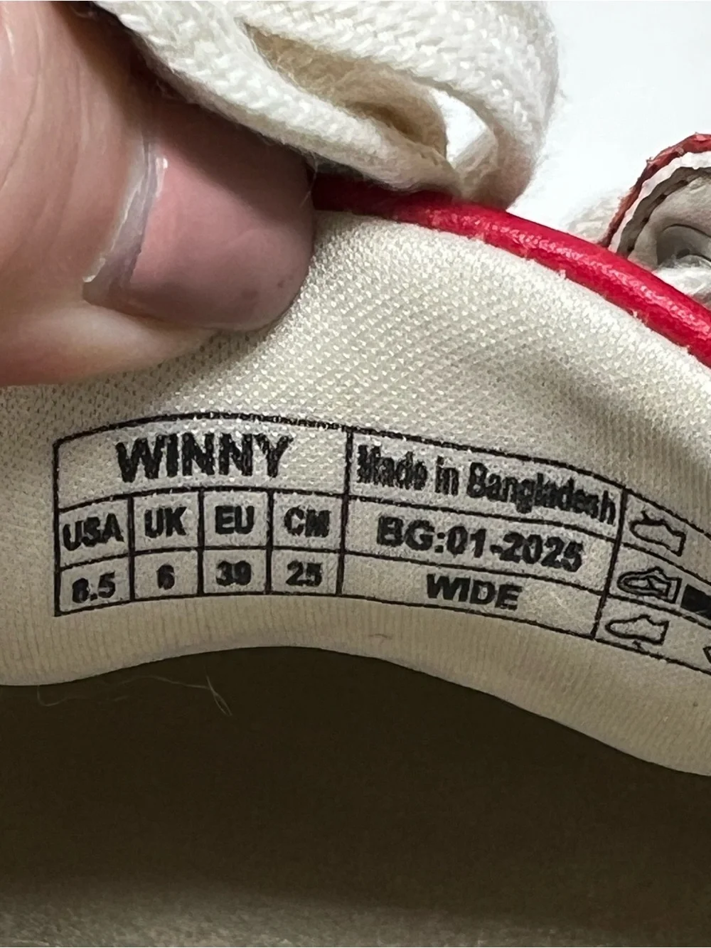 Vionic comfortable red